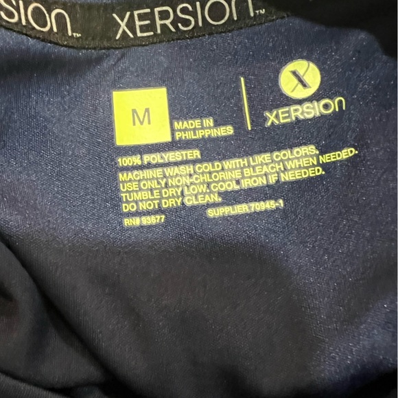 Xersion American Navy Training Shirt Size Medium - Picture 7 of 7